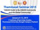 Thammasat Seminar 2015 “ASEAN Youth in The ASEAN Community and The Global Community”