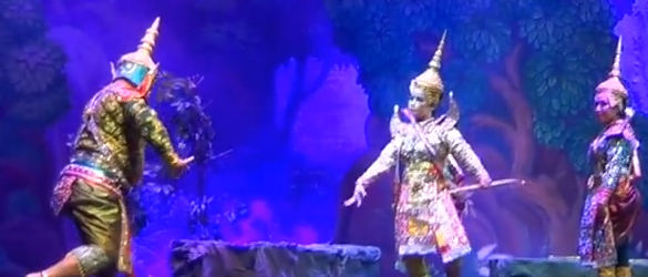 ASEAN Plus Ramayana: ‘ขับพิเภก’ นักแสดงจากโรงเรียนศิลปะแห่งชาติลาว